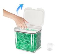 sunal Laundry Pods Storage Container For Laundry Room Organization, 4.5L Large Capacity Washing Powder Container with Airtight Lid for Powder, Detergent, Scent Booster Storage