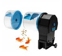 SunaOmni Automatic Fish Feeder 210 & 100ML Fish Feeder Automatic Dispenser 8/12/24 H Timer Battery Operated Food Vacation Auto for Tank, Aquariums & Pond Auto