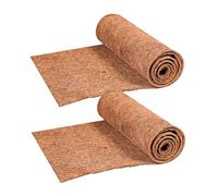 SunaOmni Coconut Fiber Mat Coco Hanging Basket Liners Planter Coir Liner Sheets Hanging Basket Liner Planter Liner Coconut Fibre Coco Liner Roll for Indoor Outdoor 2pcs 30x50cm
