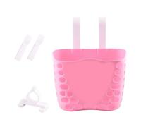 SunaOmni Kids Bike Basket Cute Hollowed Kid's Bicycle Front Handlebar Plastic Basket Kids Bicycle for Girls & Boys Bike, 19x13x14.5cm 1PC accessories for girls