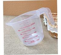 SunaOmni Plastic Measuring Cup With Scale Handle 500ml Transparent Measuring Cups Nesting Stackable Container Liquid Measuring Cups for Liquids Dry Solid