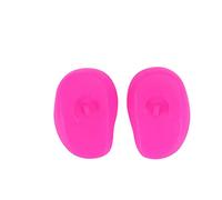 SunaOmni Silicone Ear Covers, Waterproof Ear Protectors for Hair Coloring, Shower, Bathing, Salon, 1pair (Pink)