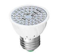 SunaOmni Spectrum Plant Light Grow Light Bulb LED 48-LED Indoor Plastic 220V Plant Growth Light E27 Plant Grow Light Bulb Grow Light Bulb Led Led Growth Light Bulb