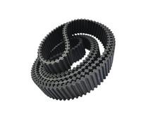 SUNB3DRTB 1 pc DA5M Rubber Double-sided Toothed Belt, DA5M-1420/1500/1550, Pitch 5mm Width 10-70mm Timing Belt(DA5M-1500,65mm)