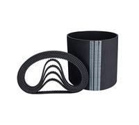 SUNB3DRTB 10pcs Arc HTD5M Timing Belts, C=525 530 535 540 545 550mm Width 10-30mm Rubbe Closed Loop Synchronous Pitch 5mm(545mm,15mm)