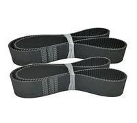 SUNB3DRTB 5pcs HTD5M Timing Belts, HTD5M1195/1200/1210/1225/1235/1240/1250/1260 Width 10-30mm Rubber Belt Synchronous Belts(1210mm,30mm)