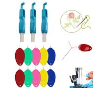 Sunbbingsp MZCU Automatic Needle Threader, Acrylic, Beige