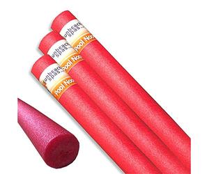 Sunbeach Spas Pool Noodle Water Aid Foam Float - Red Triple Pack