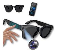 SUNBGRPYE Ai Smart Glasses, With 5MP Camera + Speaker, Built-In Chat GPT, Voice Control | Music Playback | Real-Time Translation, Image Stabilization, Video Recording, Wi-Fi Transmission B