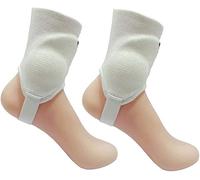 Sunbird Ankle Guard White Color Large Size 1pair Shield Protector Dual Sided Pads For Soccer and Football