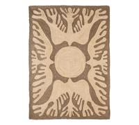 Sunbirds jute rug, Lucia Eames Carbon one size