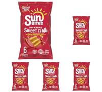 Sunbites Sun Ripened Sweet Chilli Multipack Snacks, 6 x 25g (Pack of 5)