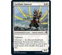 Sunblade Samurai (foil) | Kamigawa: Neon Dynasty