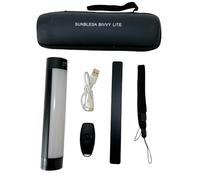 Sunblesa Rechargeable LED Bivvy Light - 2600mAh Magnetic Waterproof Carp Fishing Lantern with Remote Control, 3 Colors