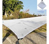Sunblock Shade Net,50% Sunblock Shade Cloth,4-Pin Shading Net Greenhouse with Grommets,Shade Cloth,UV Resistant Mesh,Plants Cover Fabric,for Flowers,Plants,Patio Lawn,White,2 * 3m/6.6 * 9.8ft