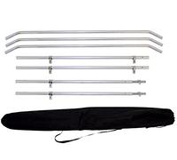 SUNBOUNCE GmbH Frame Pro 3D Classic Collapsible Silver Aluminium Frame with Sling Bag Accessories