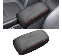 SUNBREATH Compatible with Center Console Armrest Cover for Toyota Corolla Cross 2022-2025 Leather Arm Rest Storage Box Lids Cushion Protector Pad