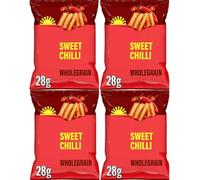 Sunbtes Sun Ripend Sweet Chilli Snacks Grab Bag Crisps 28g(4packs)