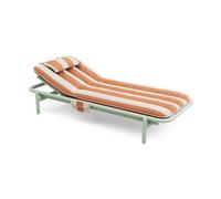 Sunbun Daybed Mist Green/Stripe Orange