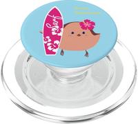 Sunburn | Eggplant | Surfing | Hibiscus | Japanese "KAWAII" Hokkaido Birds PopSockets PopGrip for MagSafe