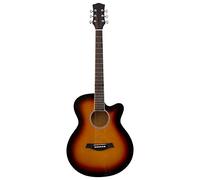 Sunburst Electro Acoustic Guitar for Beginners