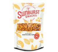 Sunburst Snacks BBQ Flavour Corn Roasted & Salted, Toasted Crunchy Corn Nut, Vegan & Gluten Free, Resealable and Recyclable Pouch, 500g
