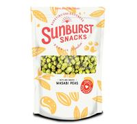 Sunburst Snacks Crispy and Spicy Wasabi Coated Peas, Resealable and Recyclable Packaging, 500G