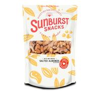 Sunburst Snacks Dry Roasted Almonds Sea Salted Whole Nuts, Small Batch Healthy Snack, Recyclable and Re-sealable Packaging, 1KG