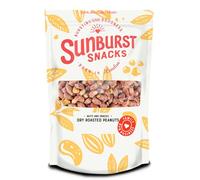 Sunburst Snacks Dry Roasted Redskin Peanuts, Sea Salted Crunchy Nut Snack, Small Batch, Oven Roasted, Recyclable and Re-sealable packaging 1KG
