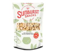 Sunburst Snacks Pumpkin Seeds Roasted & Salted, Gluten Free, Vegan & High Protein Snack, Recyclable & Resealable Pouch, 1KG