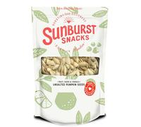 Sunburst Snacks Pumpkin Seeds Roasted & Unsalted, Gluten Free, Vegan & High Protein Snack, Recyclable & Resealable Pouch, 500G