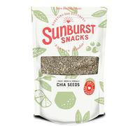 Sunburst Snacks Raw Chia Seeds, Rich in Fibre & Omega-3, Versatile & Nutritious, Ideal for Breakfast or Healthy Snack, 500G