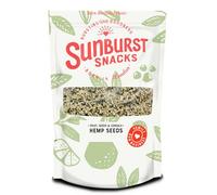 Sunburst Snacks Raw Hulled Hemp Seeds, High Protein, Rich in Fibre & Omega-3, Versatile & Nutritious, Ideal for Breakfast, Baking or Healthy Snack, 1KG