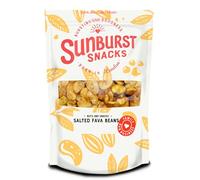 Sunburst Snacks Roasted & Salted Fava Beans, High Protein Vegan Snack, Gluten Free, 500g