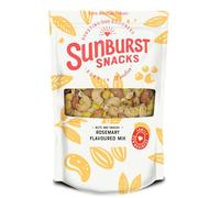 Sunburst Snacks Rosemary Roasted Nut Mix Almonds, Cashews, Corn Savoury Snack, Small Batch Crunchy Snack, Re-Sealable Recyclable Pouch, 1KG