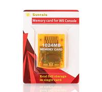 Suncala Memory Card Compatible with Gamecube and Wii Console, 1024MB Memory Card for Nintendo Gamecube