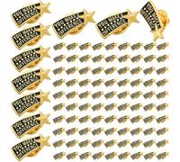 Suncalla 100 Pcs Employee of The Month Pins You Make a Difference Lapel Pin Employee Appreciation Gifts Star Performer Recognition Gifts Bulk for Social Worker Nurse Staff Coworker Retirement Reward