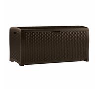 Suncast Missouri 375L Storage Box - Java Brown, Brown