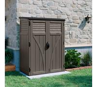 Suncast Aston Large Storage Cabinet - Stone Grey
