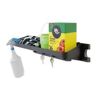 Suncast Black Plastic Rectangular Shelf (L)64Cm X (D)20Cm