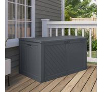 Suncast Colorado 507L Storage Box - Cyberspace Grey