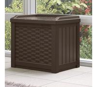 Suncast Georgia 83L Storage Box - Java Brown, Brown