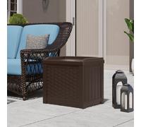 Suncast Georgia 83L Storage Box - Java Brown, Brown