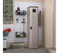Suncast Haven Resin Garden Storage - Grey (W)38Cm (D)51Cm (H)183Cm