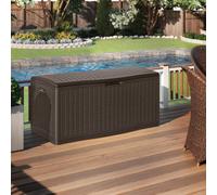 Suncast Minnesota 469L Storage Box - Java Brown, Brown
