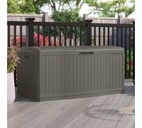 Suncast Minnesota 469L Storage Box - Stone Grey, Grey
