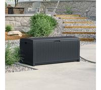 Suncast Missouri 276L Storage Box - Cyberspace Grey, Grey