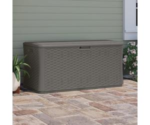 Suncast Oregon 507L Resin Garden Storage Box - Grey