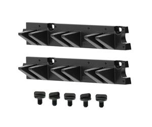 Suncast Rowlinson Triple Hook Long Handle Tool Hanger Set - Pack of 2