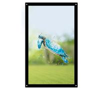 SunCatcher Garden Mirror Swimming Turtle - Rectangular Illustrations by Bree Merryn